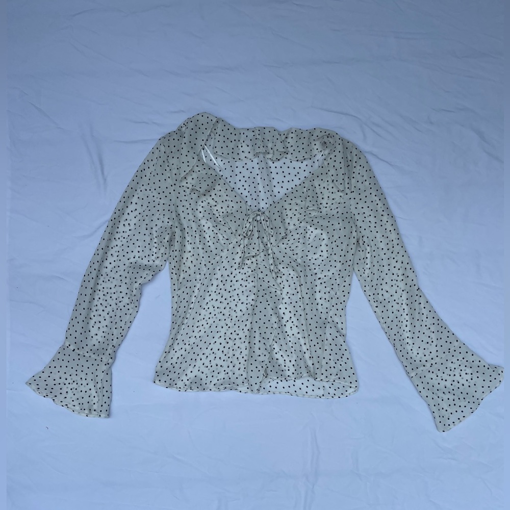 Maison d’Amélie Polka Dot Women's Blouse